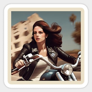 Lana Del Rey Ride Sticker